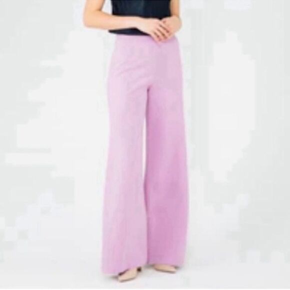 chloe kristyn Pants - Chloe Kristyn Pink Bridgette Wide leg Ponte
Pants(Size Small)